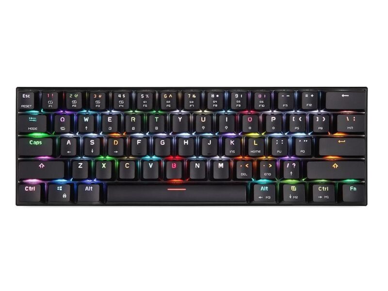 Ασύρματο Πληκτρολόγιο Motospeed CK62 Black Tenkeyless Outemu Red Switch [US Layout]