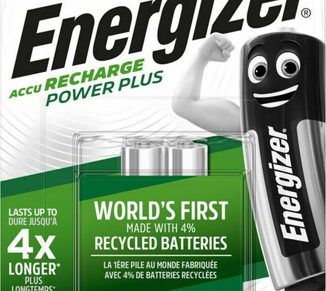 Energizer Eπαναφορτιζόμενες ΑΑΑ 700mAh Επαναφορτιζόμενες Μπαταρίες Αλκαλικές