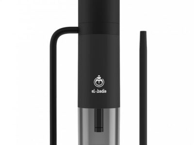 Ναργιλές El-Badia Hookah P1 24 εκ. (Μονός) Black Phantom